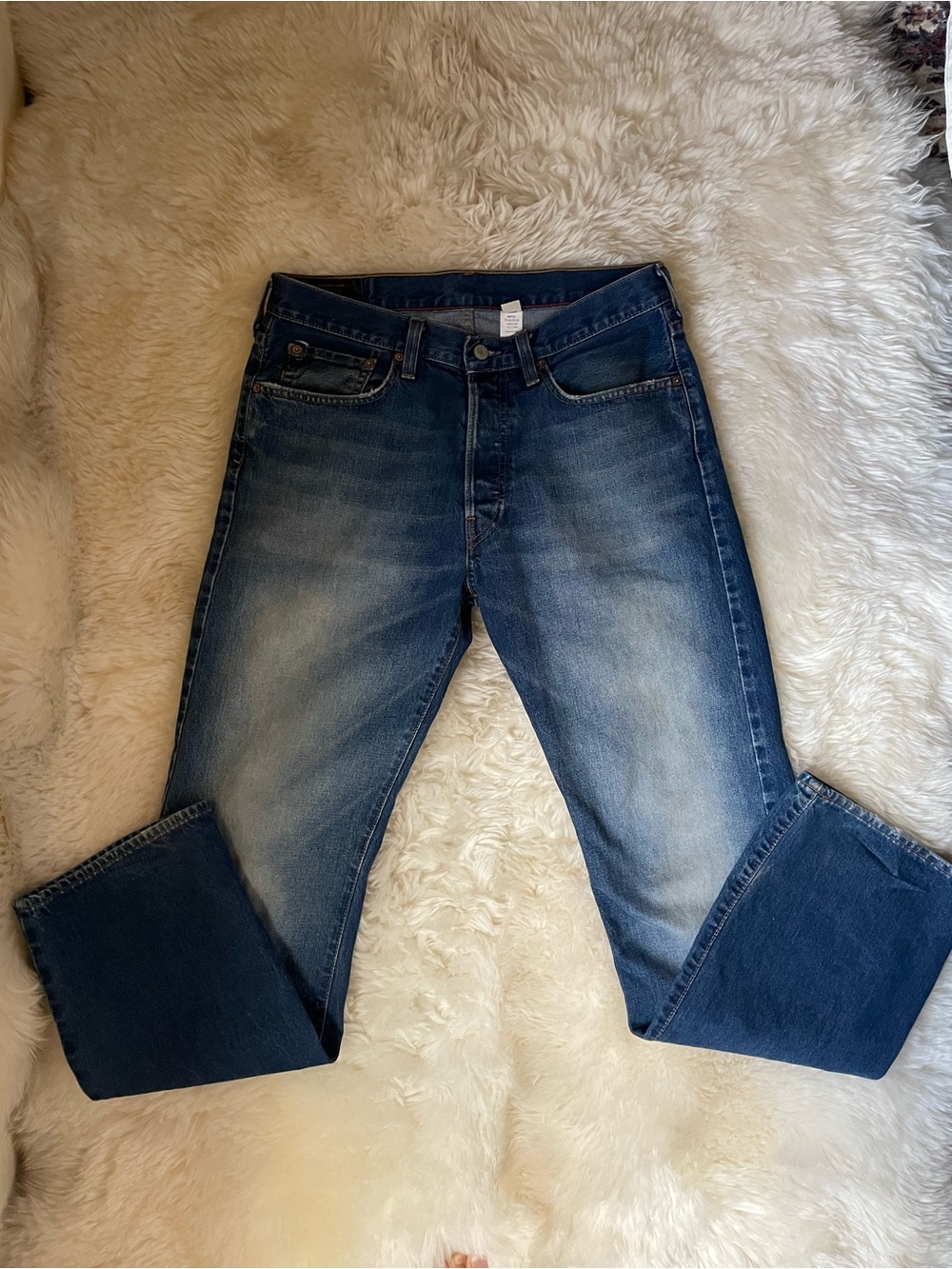 Vintage | HTF Abercrombie & fitch low rise straight leg medium wash men’s jeans